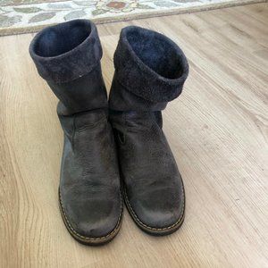 Women's Roots Leather Boots